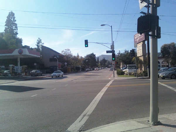 Hyperion Avenue and Griffith Park Boulevard